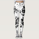 Search for floral leaf pattern clothing Black