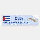 Search for cuban bumper stickers Flag