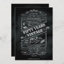 Search for vintage 50th birthday invitations Western