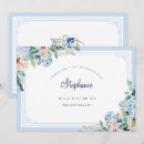 Search for hydrangea bridesmaid cards Watercolor