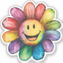 Search for sunflower paintings stickers Happy