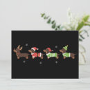 Search for wiener dog christmas cards Winter