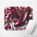 Search for red high heel mousepads For her