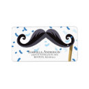 Search for little man return address labels Cute