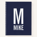 Search for monogrammed notebooks Initial