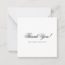 Search for black and white thank you cards Classic