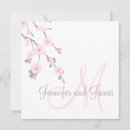 Search for cherry blossom square wedding invitations Elegant