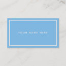 Search for blue and white business cards Minimal