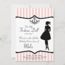 Search for fashion show party invitations Girl