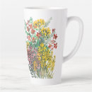 Search for fresh flowers mugs Watercolor