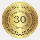Search for 30 year anniversary stickers Golden