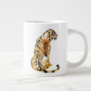 Search for tiger animal mugs Watercolor