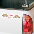 Search for endangered animals bumper stickers Wildlife