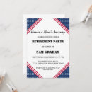 Search for military retirement invitations Stars and stripes