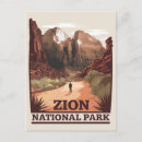 Search for zion national park postcards Outdoor camping hiking