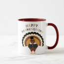 Search for cute turkey mugs Thanksgiving