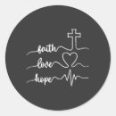 Search for love is kind stickers Faith