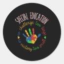 Search for autism educate stickers Awareness