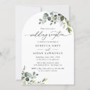 Search for rustic eucalyptus wedding invitations Monogram back