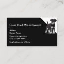 Search for schnauzer business cards Animal