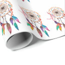 Search for to dreamcatcher wrapping paper Bohemian