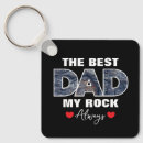 Search for rock on square key rings Dad