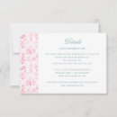 Search for monogram damask blue invitations Elegant