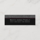 Search for tiny small business cards Black