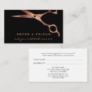 Search for hair stylist referral cards Barber