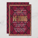 Search for red black gold wedding invitations Luxury