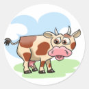 Search for cartoon cow stickers Cattle