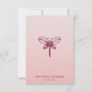 Search for dragonfly wedding invitations Minimalist