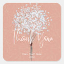Search for coral thank you stickers Business