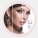 Search for business photo stickers Blush pink black