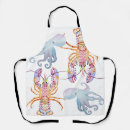 Search for sea creature aprons Pink