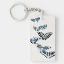 Search for retro butterflies key rings Vintage