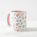 Search for rainbow heart mugs Children