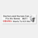 Search for anti obama bumper stickers Socialism