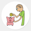 Search for piggy stickers Saving