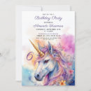 Search for unicorn head invitations Gold