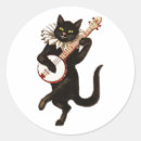 Search for playing banjo stickers Kitty
