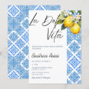 Search for positano bridal shower invitations La dolce vita