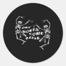Search for skeletons dancing stickers Bones