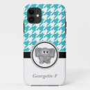 Search for black elephant iphone cases White