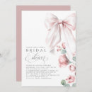 Search for rose bridal shower invitations Bride