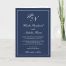 Search for formal navy blue wedding invitations Elegant