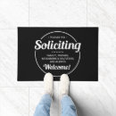 Search for no soliciting doormats Front door