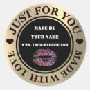 Search for love kiss stickers Black