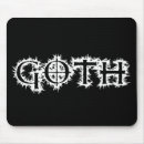 Search for punk rock mousepads Goth