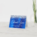 Search for royal blue thank you cards Silver